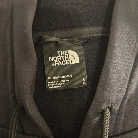 NEW The North Face Horizon Men Jacket Adult L Gray Logo Hoodie Fleece Full Zip - Picture 6 of 11